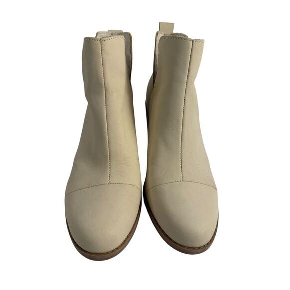 TOMS Everly Cutout Womens Cream/Ivory Size 8 NWOB-Imperfect - Picture 2 of 7